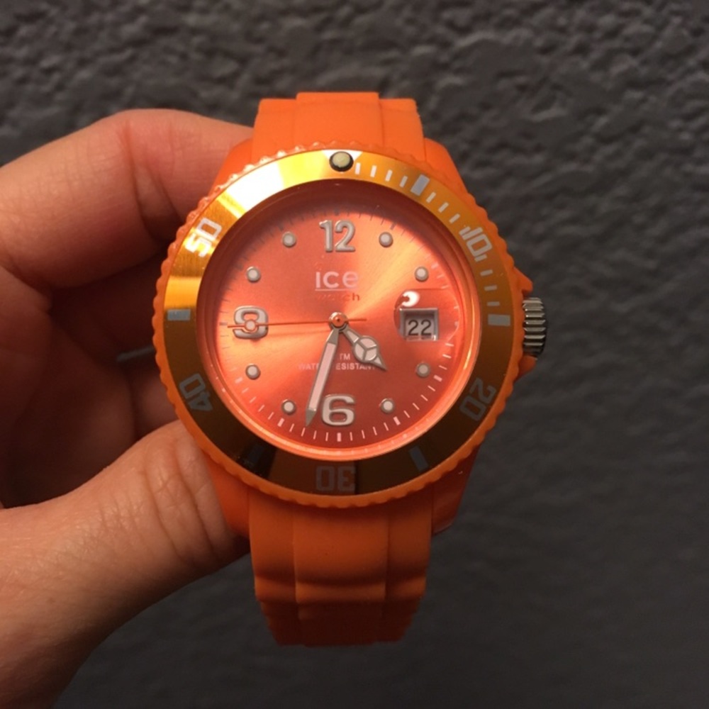 Orange ICE watch